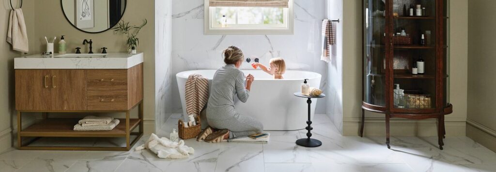 Bathroom tile flooring | Everlast Floors